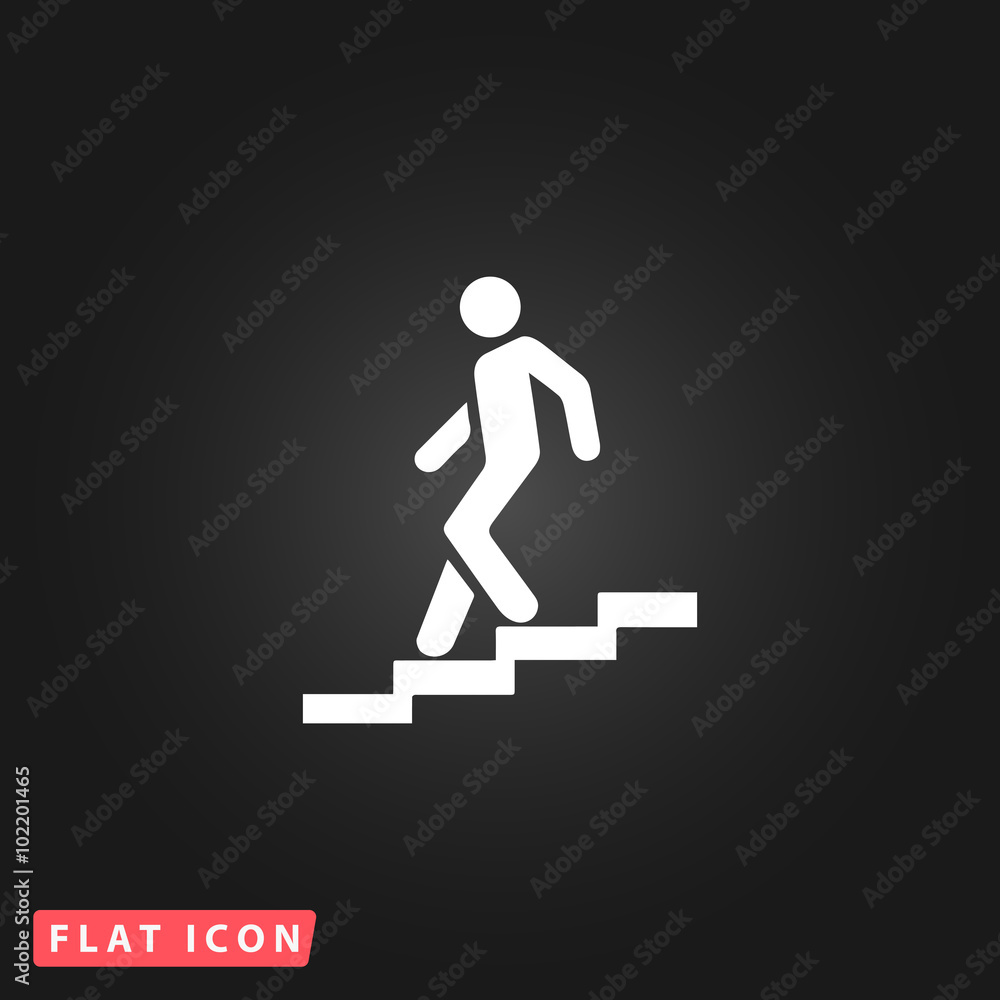 down staircase symbol down staircase symbol