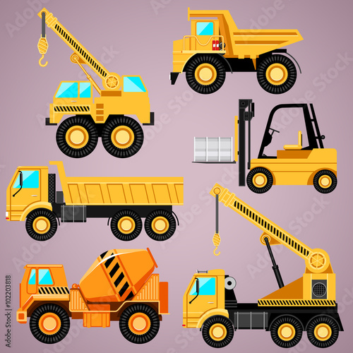 construction machinery set