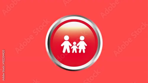 Family icon  design, Video Animation  photo