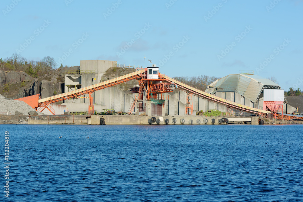 Obraz premium Quarry machinery