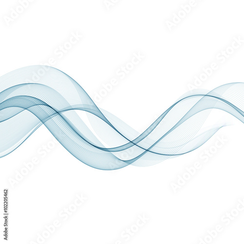 Abstract vector background, futuristic wavy 