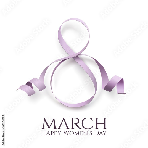 March 8 womens day background.