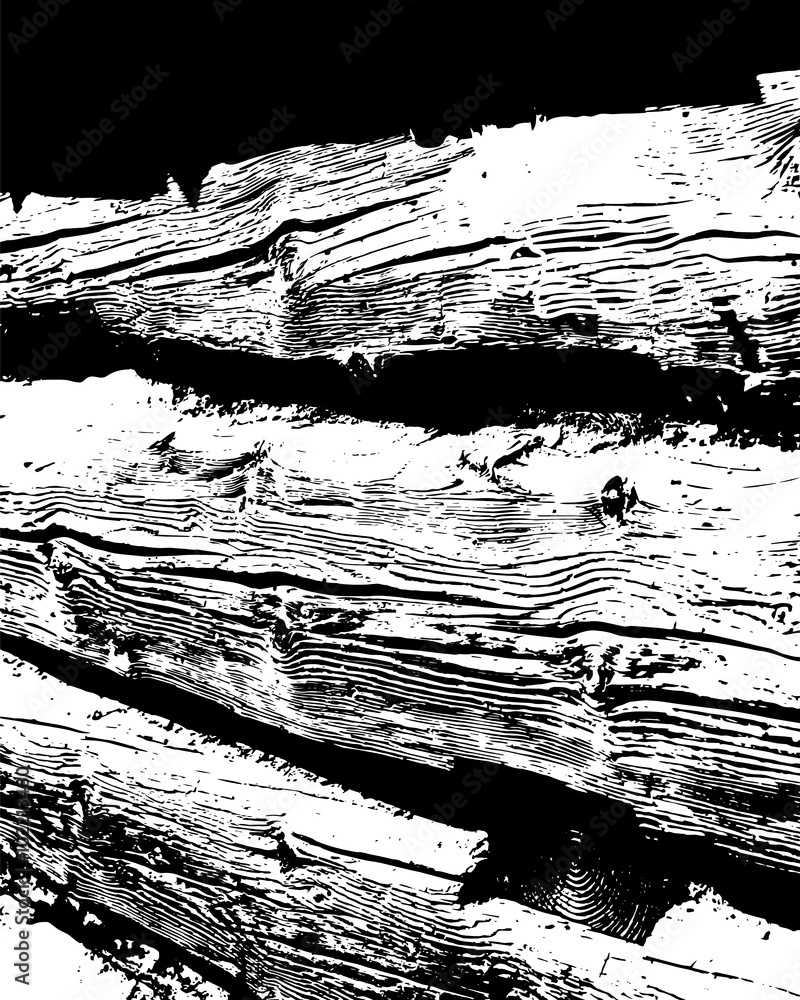 wooden grungy abstract textute vector illustration