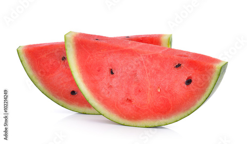 watermelon on white background