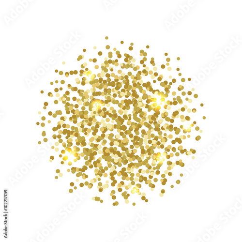 Vector background with confetti.