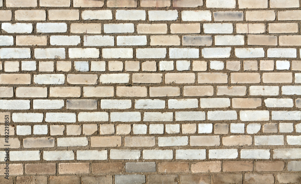 Old brick wall texture. Old brick wall texture.