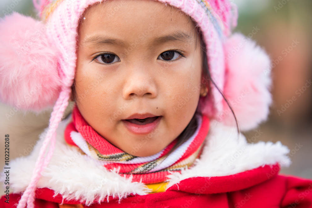 Vietnamese young girl - ethnic and traditional people Vietnamese young girl - ethnic and traditional people