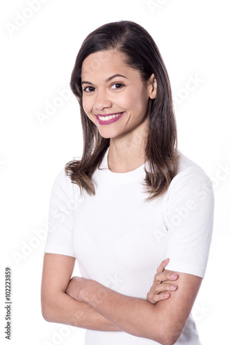 Confident happy woman © stockyimages