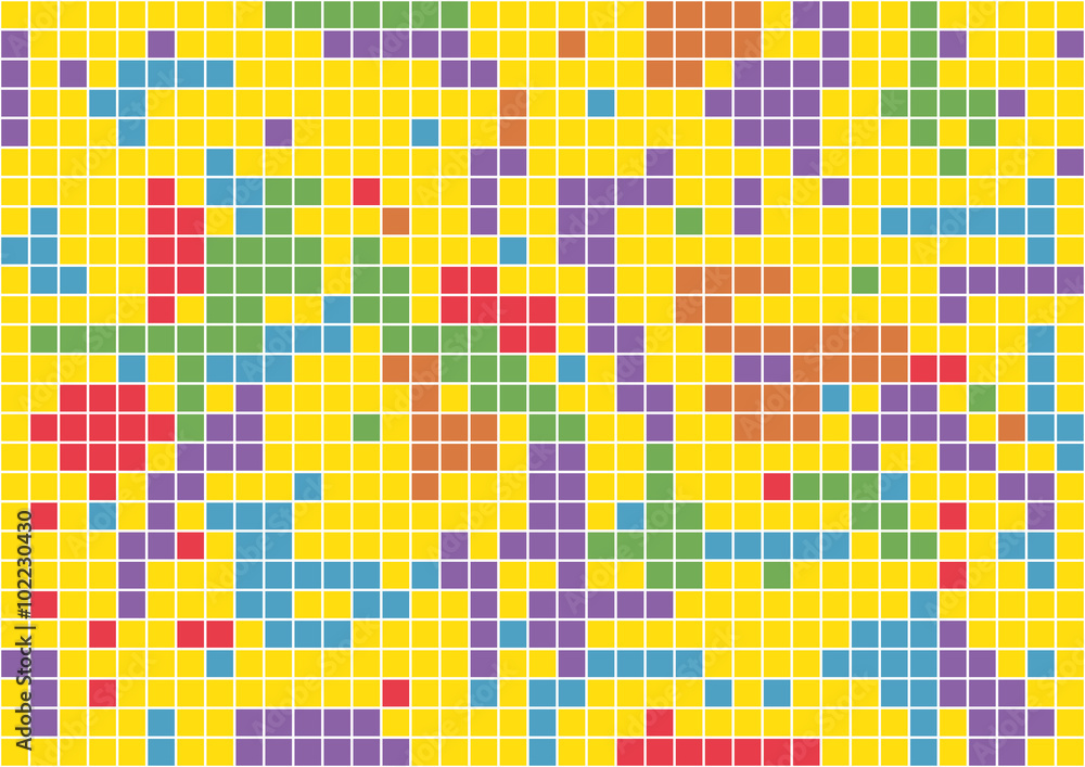 Fototapeta premium Data network design with clusters