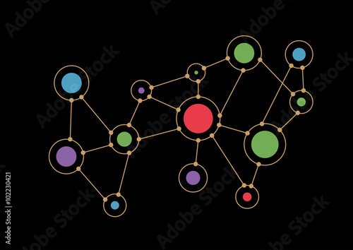 Data network design with clusters