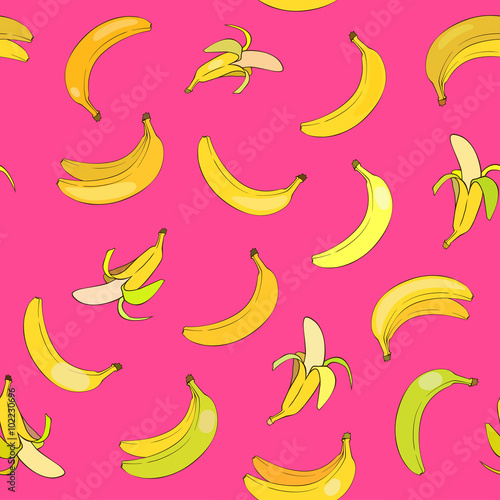 pattern with banans