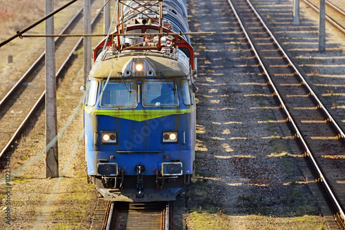 Cargo train photo