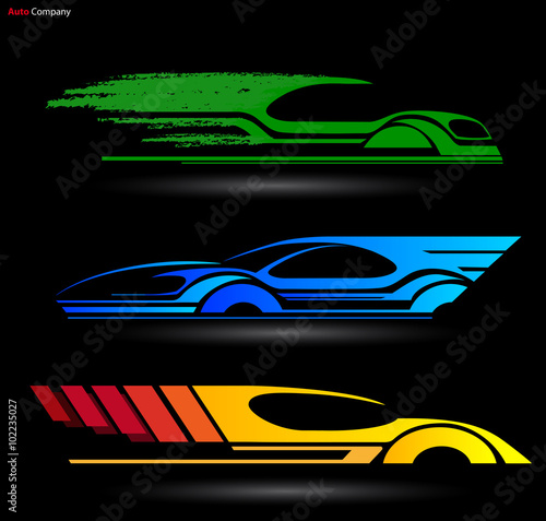 Auto Company Logo Vector Design