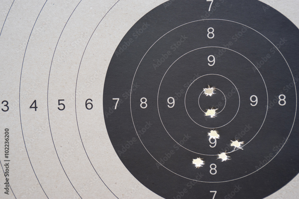 Naklejka premium Target 2