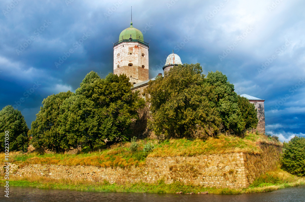 Russia. St Olaf castle in Vyborg