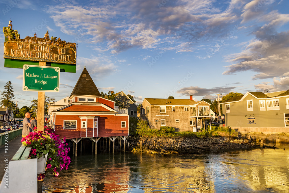 Fototapeta premium Kennebunkport, Maine, USA