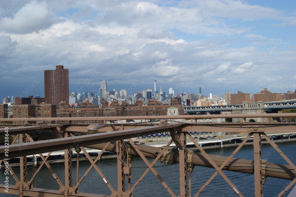 Obraz premium Most Brookliński