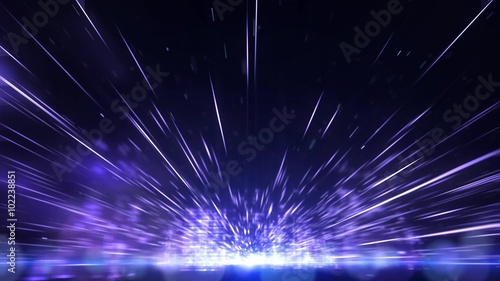 街疾走イメージ背景_青