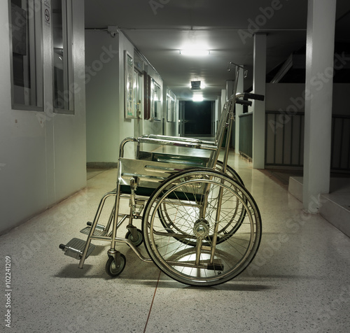 Wheelchairs use for patint disabled photo