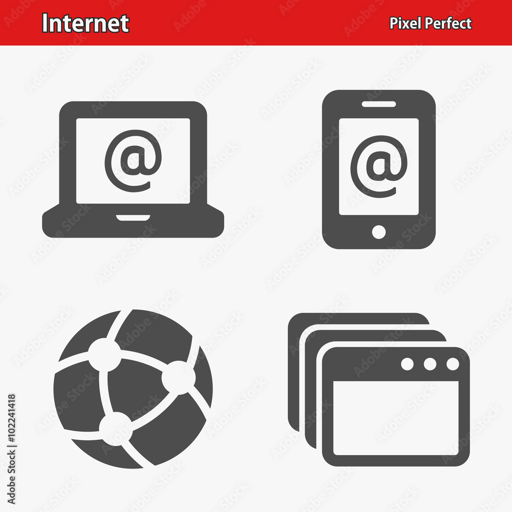 Internet Icons. Professional, pixel perfect icons optimized for both large and small resolutions. EPS 8 format. Internet Icons. Professional, pixel perfect icons optimized for both large and small resolutions. EPS 8 format.