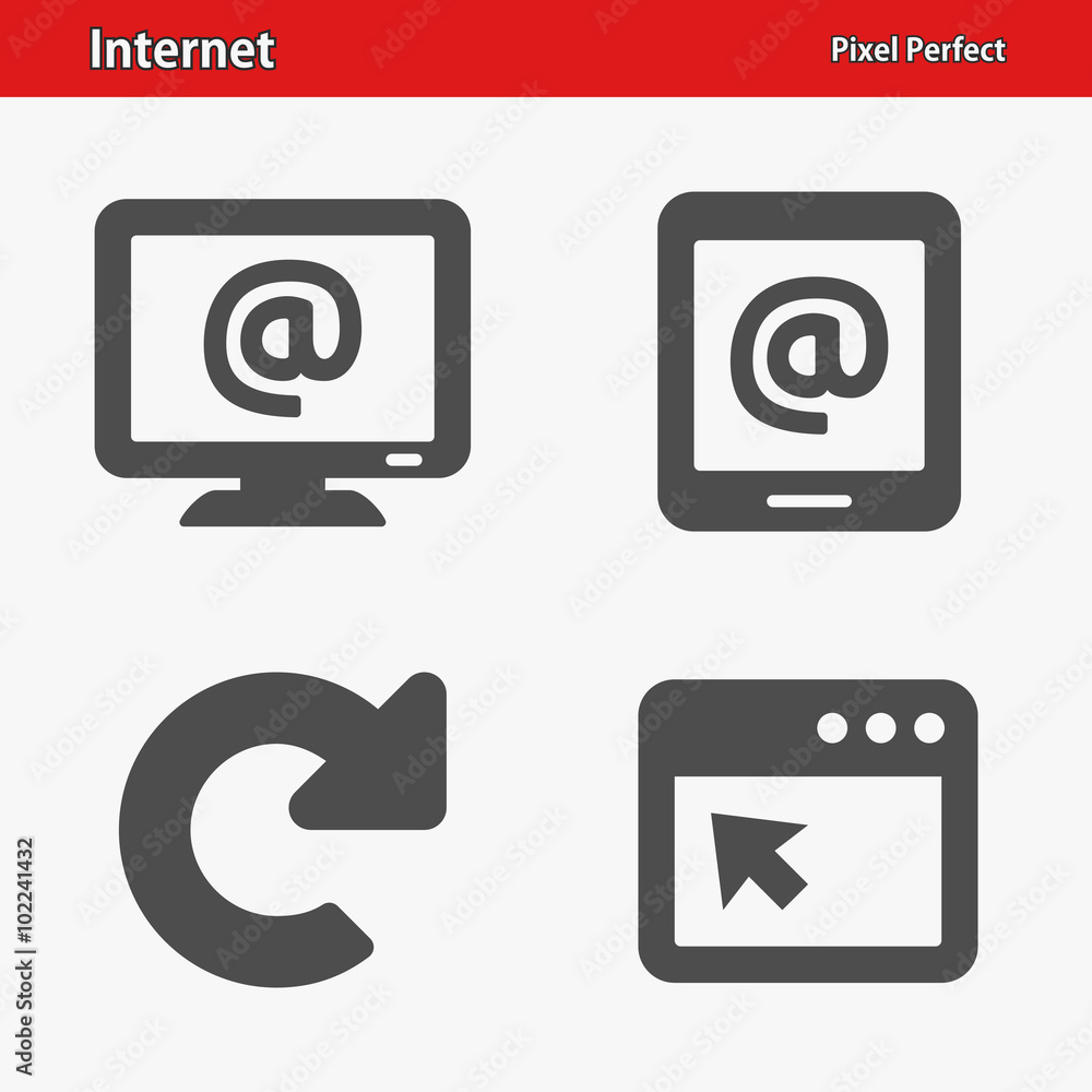 Internet Icons. Professional, pixel perfect icons optimized for both large and small resolutions. EPS 8 format. Internet Icons. Professional, pixel perfect icons optimized for both large and small resolutions. EPS 8 format.