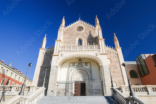 San Jeronimo el Real church in Madrid, Spain