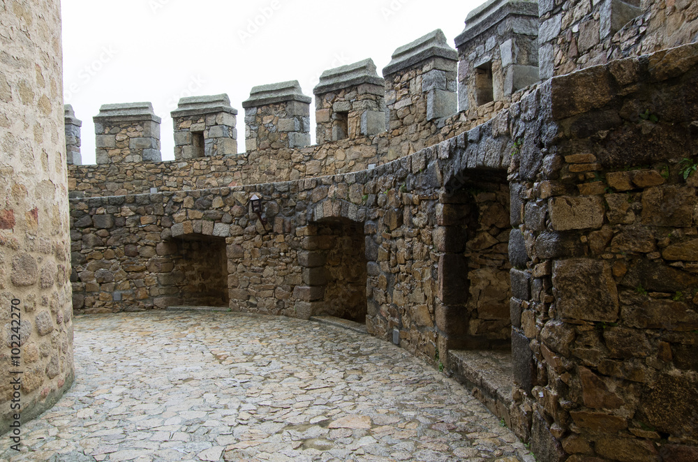 Manzanares castle in Spain