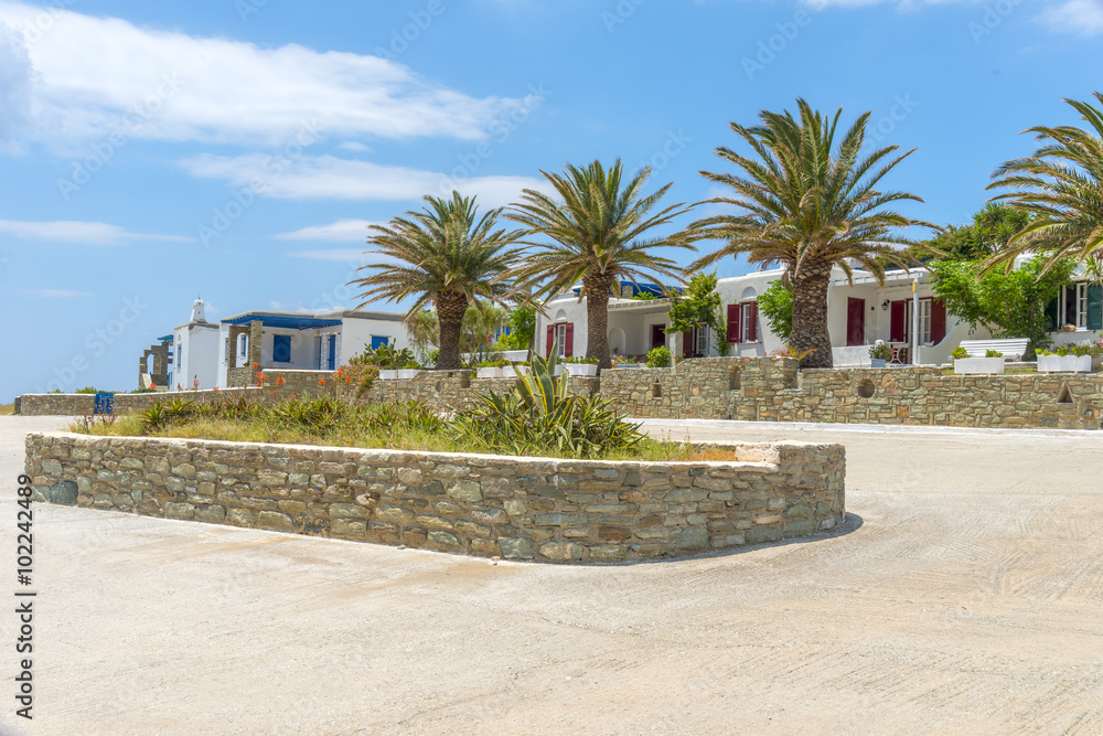 Traditional houses on the island of Mykonos, Greece. Traditional houses on the island of Mykonos, Greece.