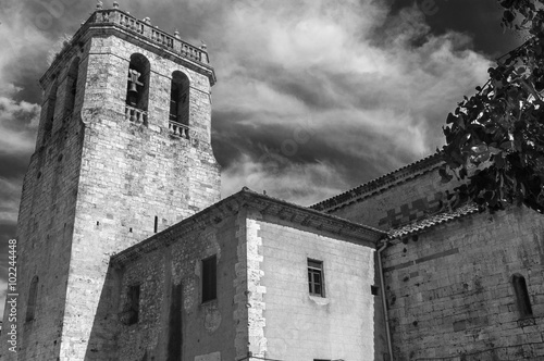 Monasterio de San Pedro de Besalú (Gerona-España) photo