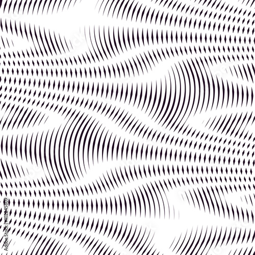 Moire pattern, op art background. Hypnotic backdrop with geometric
