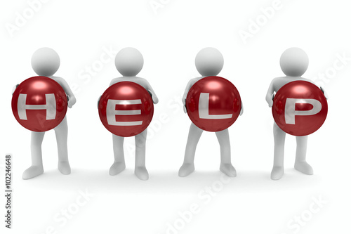 Conceptual image of teamwor...