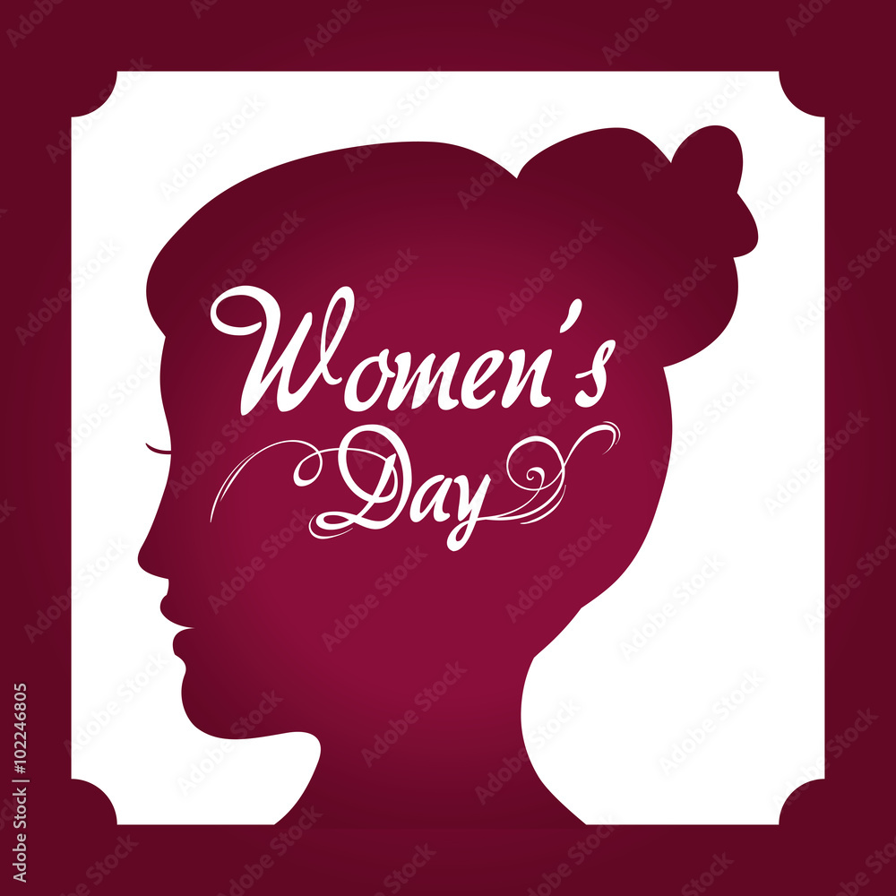 Happy womens day design 