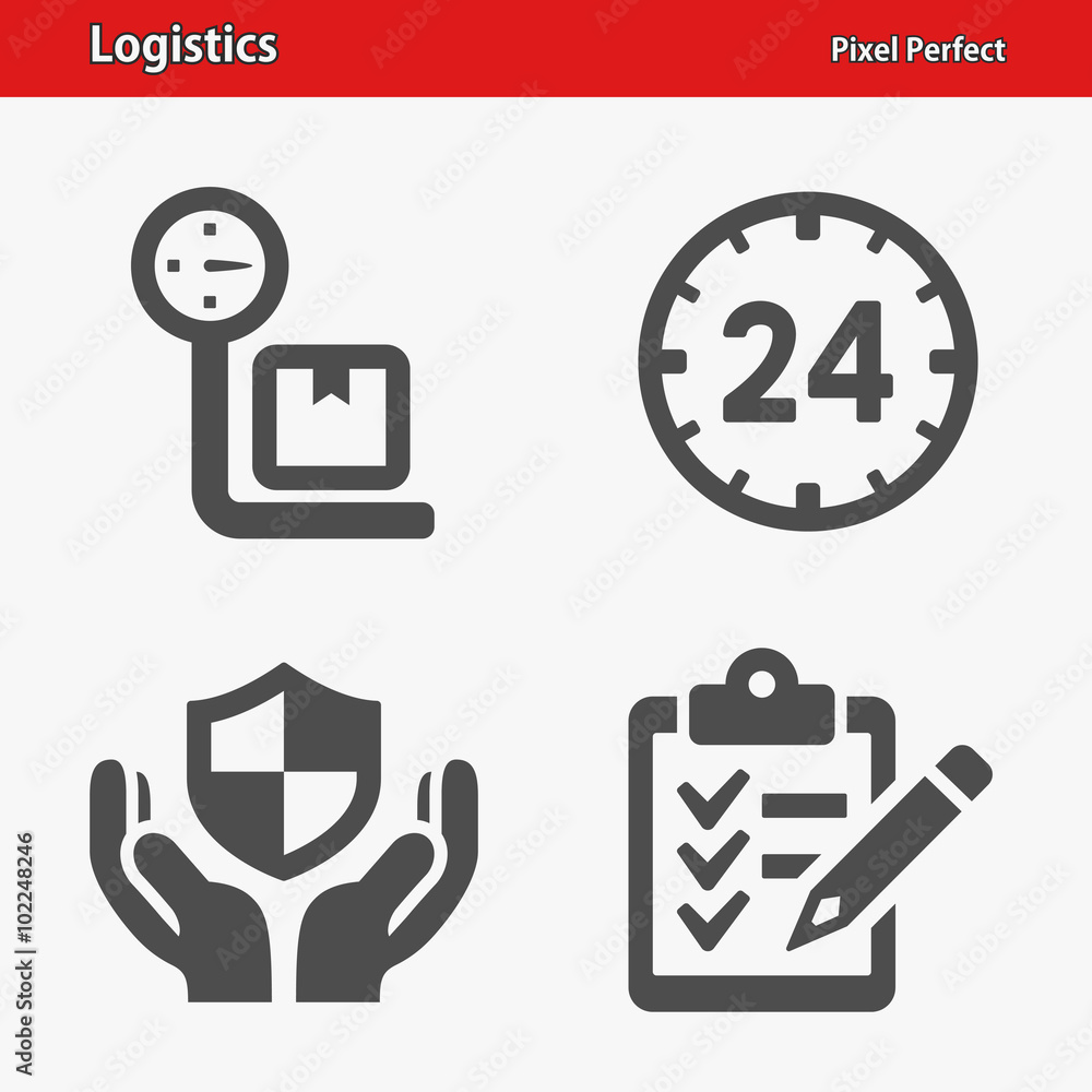 Logistics Icons. Professional, pixel perfect icons optimized for both large and small resolutions. EPS 8 format. Logistics Icons. Professional, pixel perfect icons optimized for both large and small resolutions. EPS 8 format.