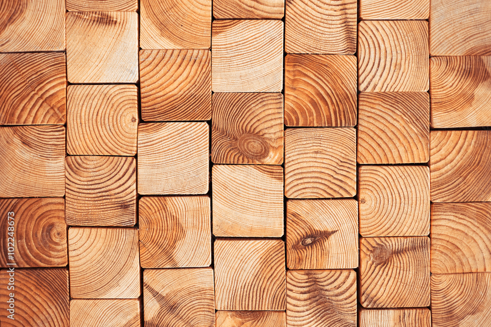 Obraz premium Brown wood texture background