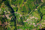 aerial view of small houses in the Nun's Valley
