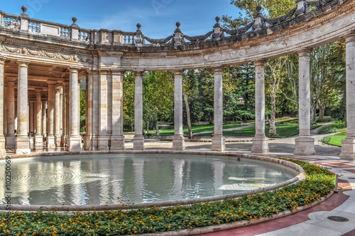 old pool in Montecatini Terme
