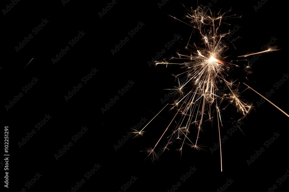 Flowing Sparks, abstract background