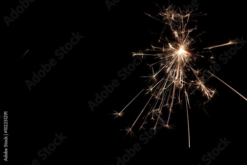 Flowing Sparks  abstract background
