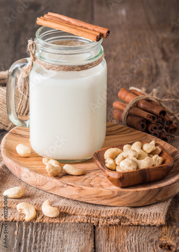 Cashew nut vegan milk