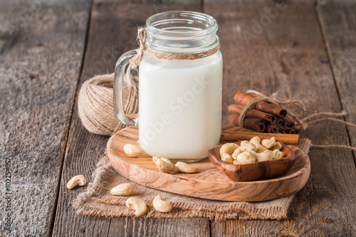 Cashew nut vegan milk