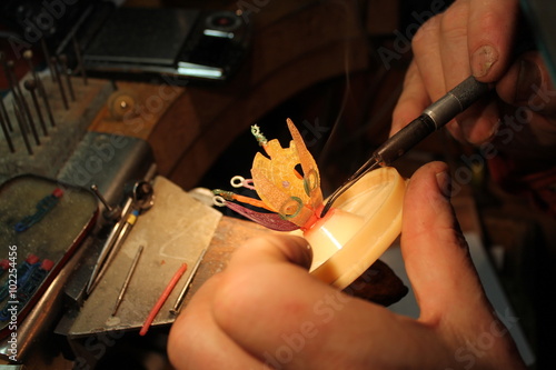 Canvastavla Spruing jewelry