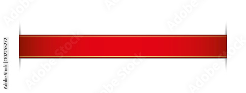 Rotes Lesezeichen Band