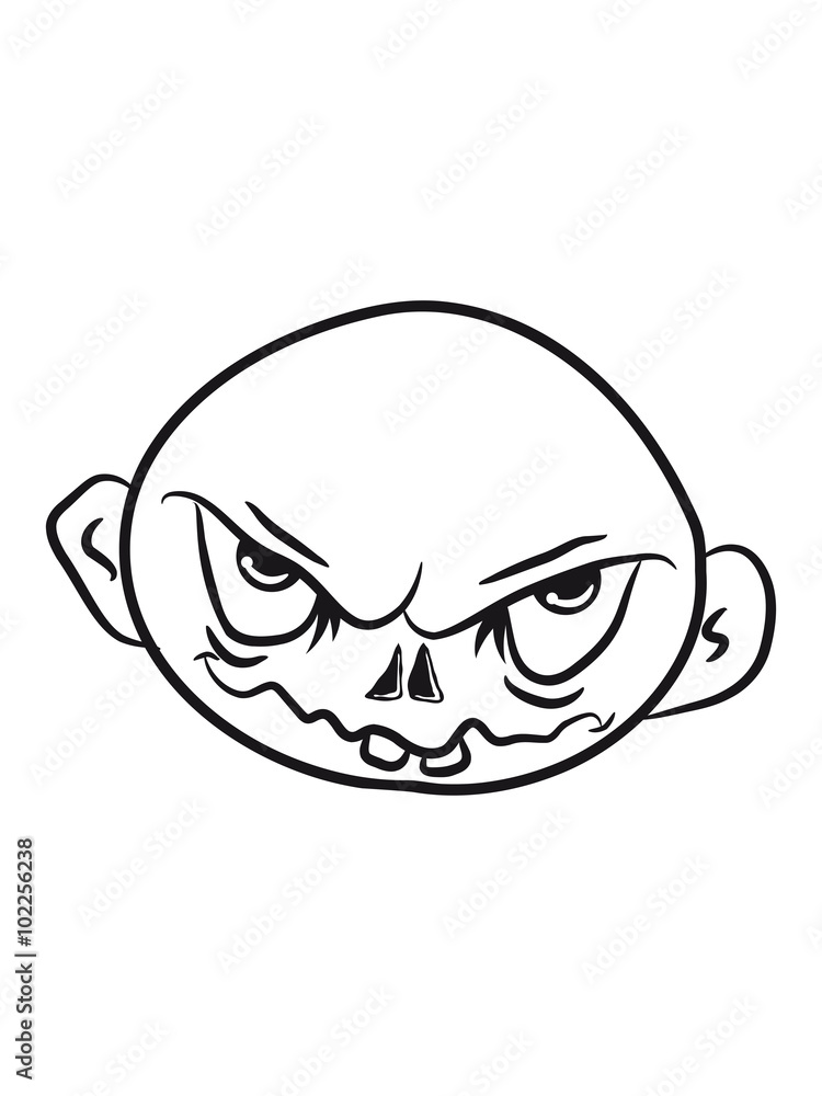 zombie funny creepy young head zombie funny creepy young head