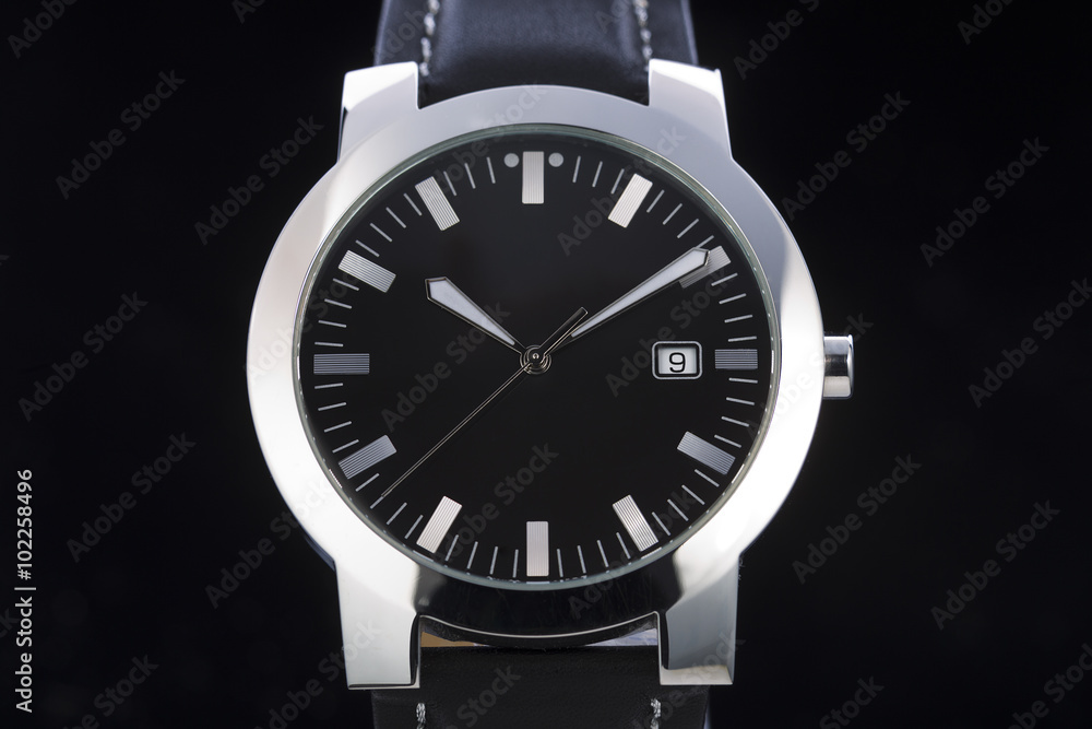 Wristwatches on a dark background Wristwatches on a dark background