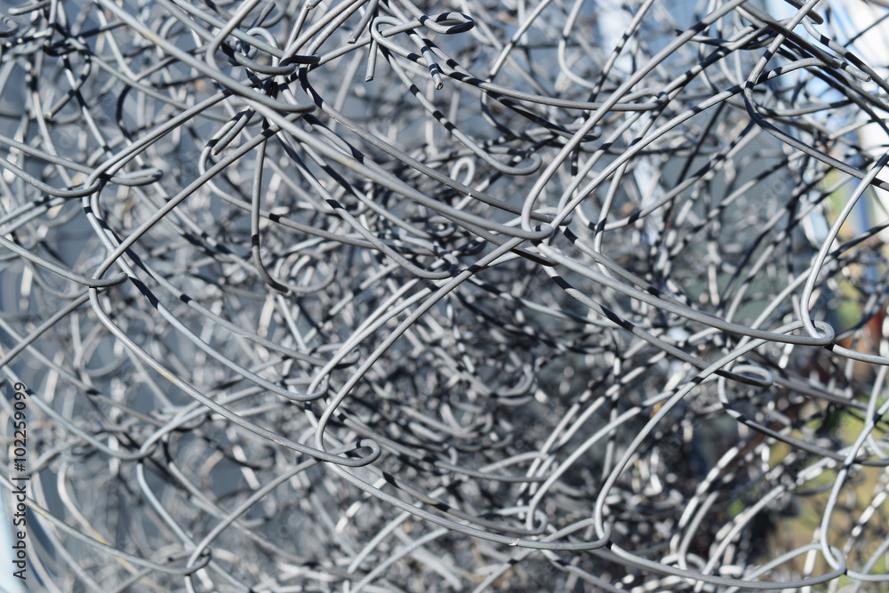 Background of folded mesh netting Background of folded mesh netting