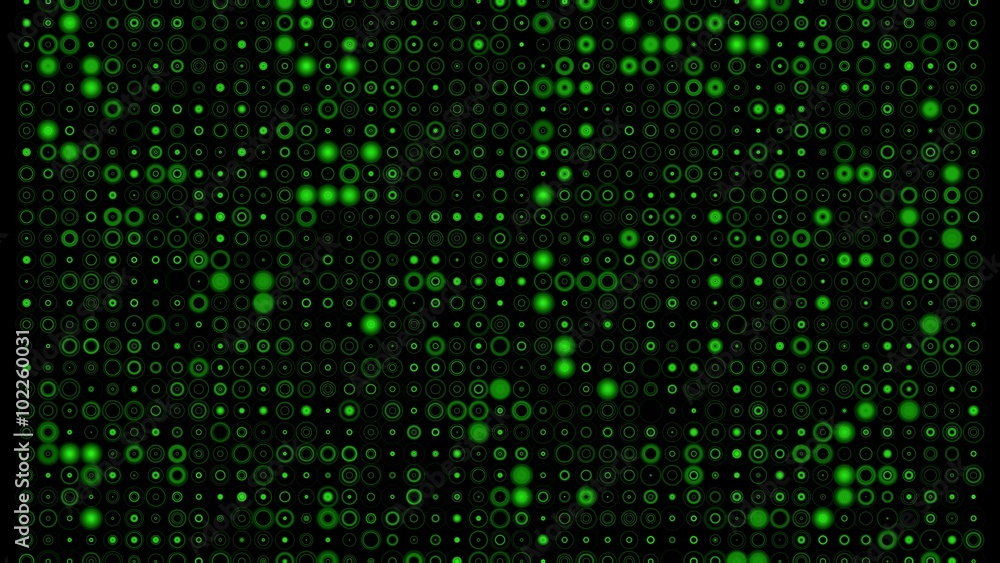 green matrix background