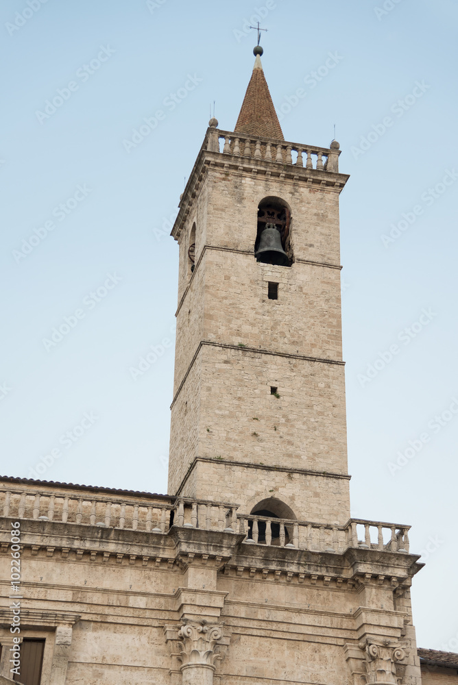 Tower St. Emidio's cathedral