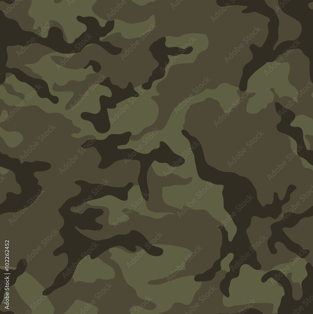 Green army camouflage seamless pattern Green army camouflage seamless pattern