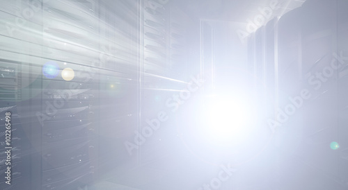 abstraction in the data center and mainframe-style blur light