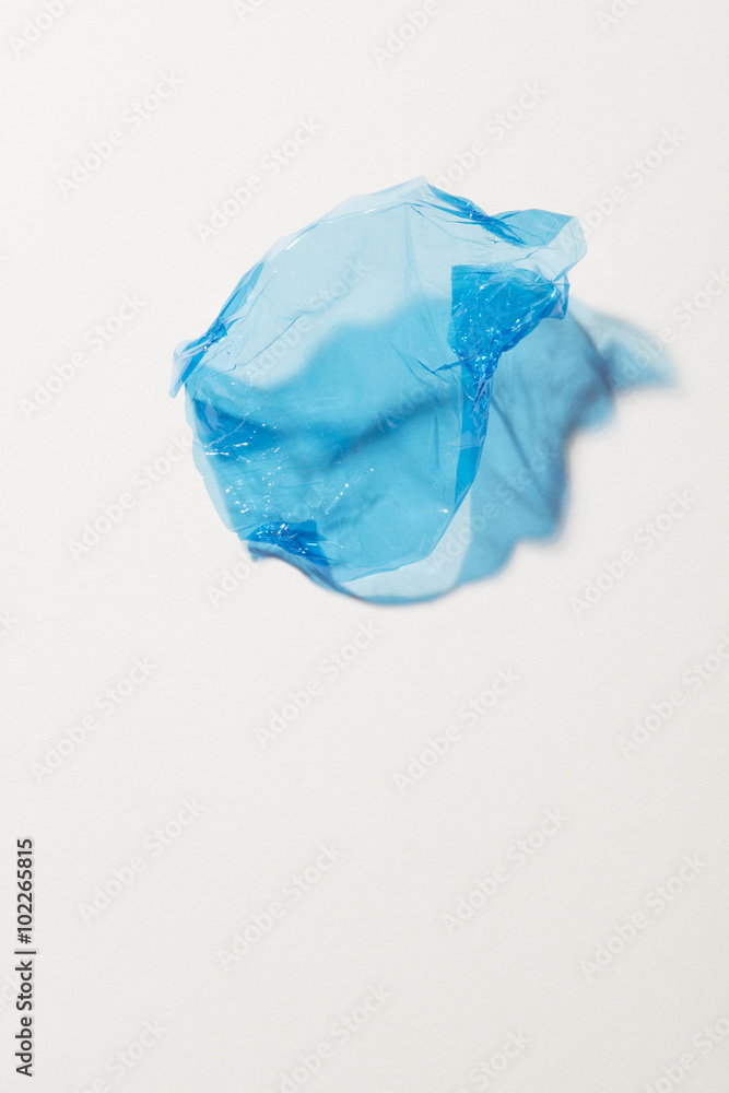 Blue sweet wrapper